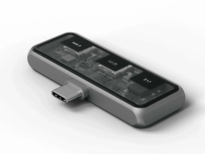 Хаб Satechi Mobile XR Hub PD 100W With Audio. Цвет: серый (ST-HXRAJM)