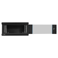 Шкаф телекоммуникационный 19" настенный 4U ExeGate EC-WM-4U.450.G.BLACK 19”, 4U, 600x450x280mm ШхГхВ , передняя дверь закаленное стекло, съемные боковые панели, пыле- и влагозащита IP23, черный RAL 9004 EX300250RUS