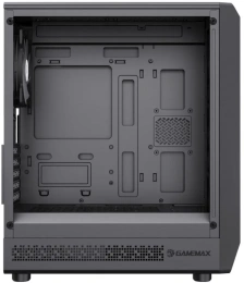 Корпус GameMax Forge MB без БП Черный, ATX, USB3.0,Зак.стекло,4*120мм ARGB вент+конт., пыл.фильтр