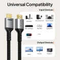 Кабель CABLETIME CH29L (CT-HD4KF-AG2) 2 м, плоский HDMI-4K60Hz