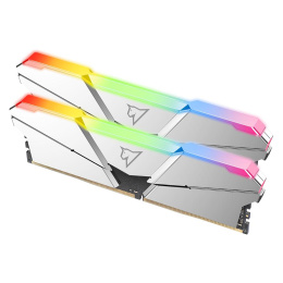Оперативная память NETAC Shadow NTSRD4P32DP-16SC DDR4 - 2x 8ГБ 3200МГц, DIMM, Silver, Ret