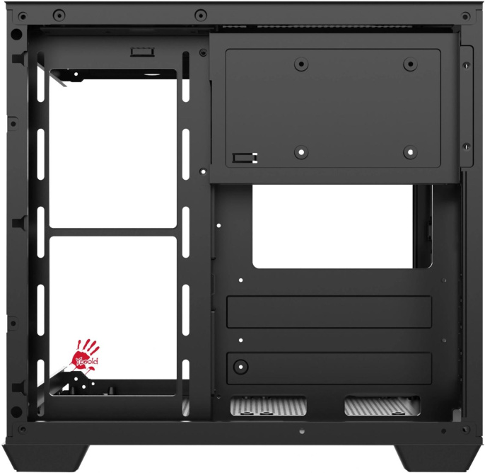 Корпус mATX BLOODY CC-121, Mini-Tower, без БП, черный [cc-121-bk]