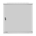 Шкаф телекоммуникационный 19" настенный 12U ExeGate EC-WM-12U.600.M.GREY 19”, 12U, 600x600x635mm ШхГхВ , передняя дверь металл, съемные боковые панели, пыле- и влагозащита IP23, светло-серый RAL 7035 EX298616RUS