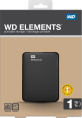 Жесткий диск WD USB3.0 1TB WDBUZG0010BBK-WESN Elements Portable 2.5" черный