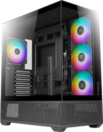 Корпус ATX AZZA TIARA, Midi-Tower, без БП, черный [csaz-501b tiara]