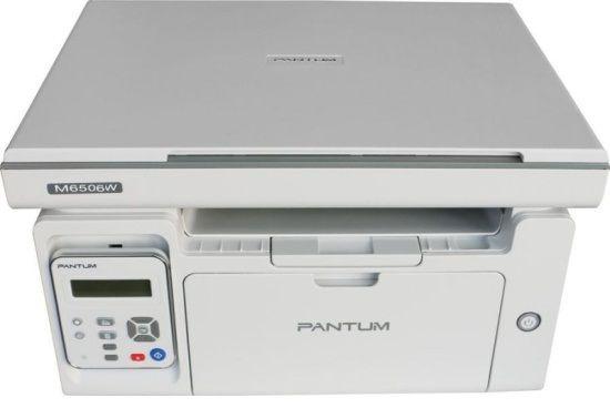 МФУ лазерное Pantum M6506NW черно-белая печать, A4, серый