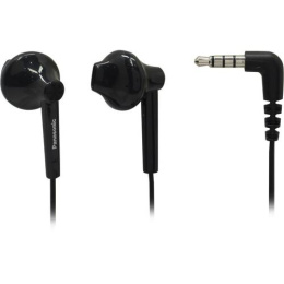 Наушники Panasonic RP-TCM55GC-K с микрофоном внутриканальные черный