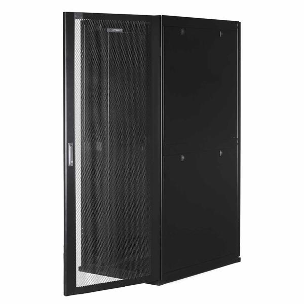 Серверный шкаф SMARTWATT Серверный шкаф Rack S-Series 42U 800x1070мм, двери с перфорацией, боковые панели 4шт и ролики в комплекте, черный 4512020620017 IRS428107