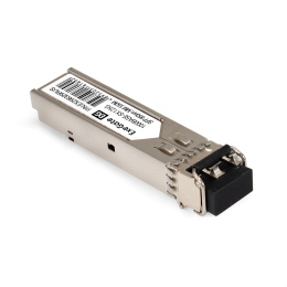 Exegate EX298329RUS Трансивер SFP EXT-1G-MM850-LC2-550M 1000Base-SX для многомодового оптического кабеля, 1,25 Гбит/с, Tx:850/Rx:850 нм, до 550 м, разъем Duplex LC