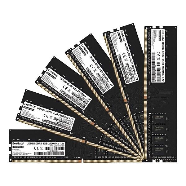 Модуль памяти ExeGate Value Special DIMM DDR4 4GB 2400MHz EX287009RUS