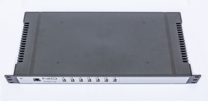 Сетевой концентратор USB NIO-EUSB 7EP USB/IP хаб на 7порт с 1 блоком питания