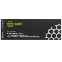 Картридж Cactus CS-C071H, 071H, черный / CS-C071H