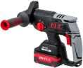 Перфоратор P.I.T. PBH20H-22B/1 SDS-Plus аккумуляторный, бесщеточный, 20В, 1.8Дж, 3 режима, Ø22мм, 1акб, ЗУ, кейс