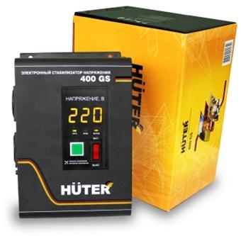 Стабилизатор напряжения Huter 400GS, серый [63/6/12]