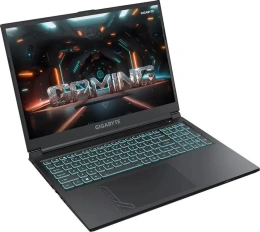 Ноутбук GIGABYTE G6 KF Intel Core i7 13620H 2400MHz/16"/1920x1200/32GB/512GB SSD/NVIDIA GeForce RTX 4060 8GB/Wi-Fi/Bluetooth/DOS (KF-H3KZ853KD_32) Black
