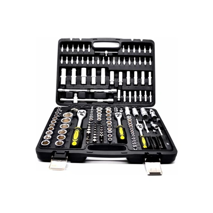 Набор инструмента БМ 1/2'', 3/8", 1/4'', CrV, 171 предмет 9700171