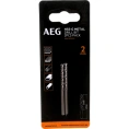 Сверло по металлу HSS-G (2 шт; 2х24х49 мм) AEG AAKHSSG02 4932479304