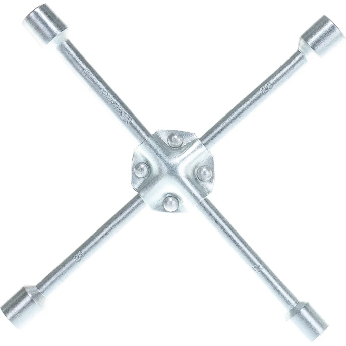 Баллонный ключ-крест MATRIX PROFESSIONAL, 14244, 17х19х21х22 мм