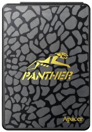 Накопитель SSD Apacer Panther AS340 120GB (Bulk) (AP120GAS340G) (2.5", SATA 3.0, 3D TLC NAND, скорость чтения/записи: 550/500MB/s)