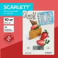 Весы кухонные электронные Scarlett SC-KS57P76 макс.вес:10кг белый/рисунок