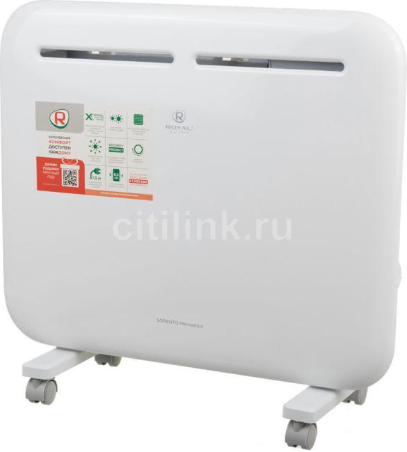 Конвектор Royal Clima Sorento Meccanico REC-S1000M,  1000Вт,  с терморегулятором, белый