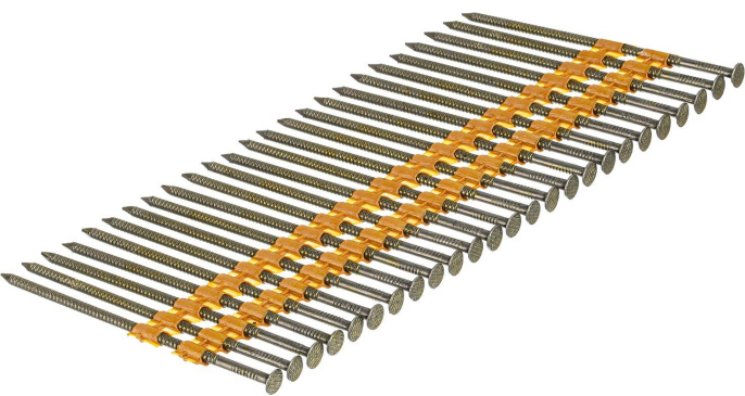 Гвозди для нейлера Denzel 57700 серебристый