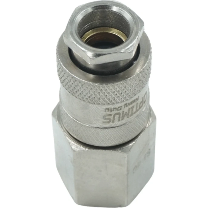 Соединение быстросъемное пневматическое с внутренней резьбой 1/2" Optimus OPT-740SFA