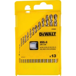 Набор сверл по металлу 13 шт. (D 1,5-6,5 мм) DEWALT 5922ХМ