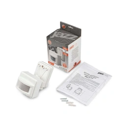 Датчик движения Jazzway PMS-IR 017 1200Вт 120гр. 2-12м WH IP44 5012998