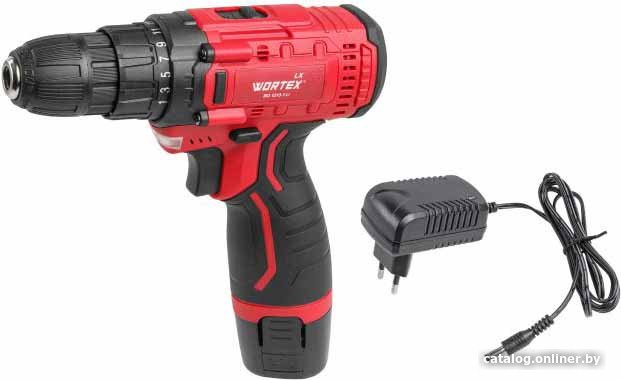 Аккум. дрель-шуруповерт WORTEX LX BD 1213-1 Li в кор. 12 В, 25 Н*м, 1х1.5 А*ч, БЗП 10 мм 1329350