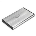 Внешний корпус 2.5" Gembird USB 2.0 SATA металл серебро EE2-U2S-5-S