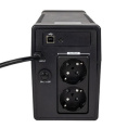 HIPER ATLAS 1000U Линейно-интерактивный 1000VA/500W Розетки: 2 CEE АКБ: Свинцово-кислотная, 12В / 9 Ач . USB комм. (ATLAS-1000U)