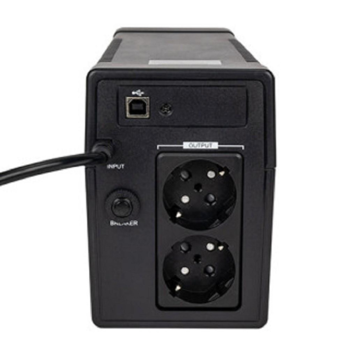 HIPER ATLAS 1000U Линейно-интерактивный 1000VA/500W Розетки: 2 CEE АКБ: Свинцово-кислотная, 12В / 9 Ач . USB комм. (ATLAS-1000U)