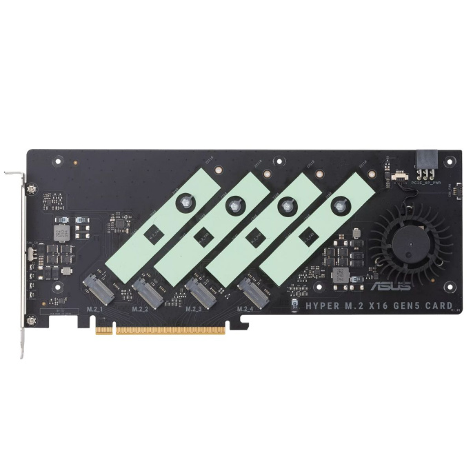 Плата расширения ASUS HYPER M.2 X16 GEN5 CARD /PCIE 5.0 M.2 X16, ADD ON CARD 90MC0CY0-M0EAY0