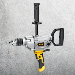 Электрическая дрель-миксер DELI DL-DZ16-E1 1200 Вт, ЗВП 16мм, 1000 об/мин, картон 102960