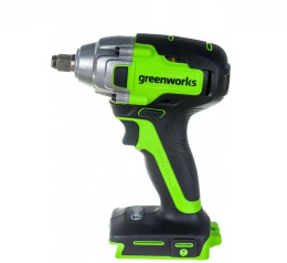 Гайковерт Greenworks GD24IW400 аккум. патрон:квад.1/2" 3802907CUG
