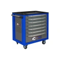 Инструментальная тележка Toollbox с центральным замком серии standart TBS-7 RAL 5005