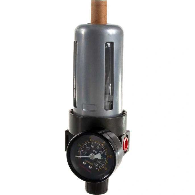 Фильтр влагоотделитель Jonnesway JAZ-0532 с регулятором давления для пневмоинструмента 1/4" 47507