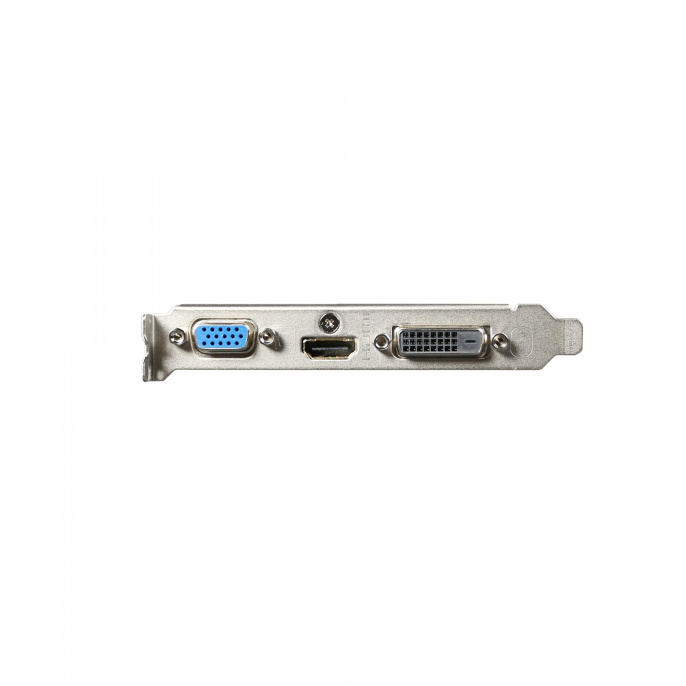 Видеокарта VGA GIGABYTE NVIDIA GeForce GT 710 2GB, DDR3/64-bit, PCIe 2.0, 1xD-Sub, 1xDVI-D, 1xHDMI 1.4, 1-slot GV-N710D3-2GL
