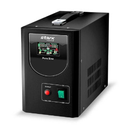 ИБП STARK SC 1300 PS 1300ВА/1100Вт {Line-Interactive, Напольный, 154-264В, 2 х ЕВРО, Чистый синус, БЕЗ АКБ - внешние батареи 1 шт от 55Ач до 480 Ач}