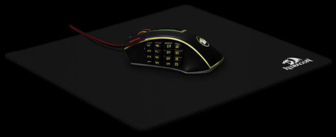 Redragon Игровой коврик Flick S 210х250х3 мм, ткань+резина_3 77987