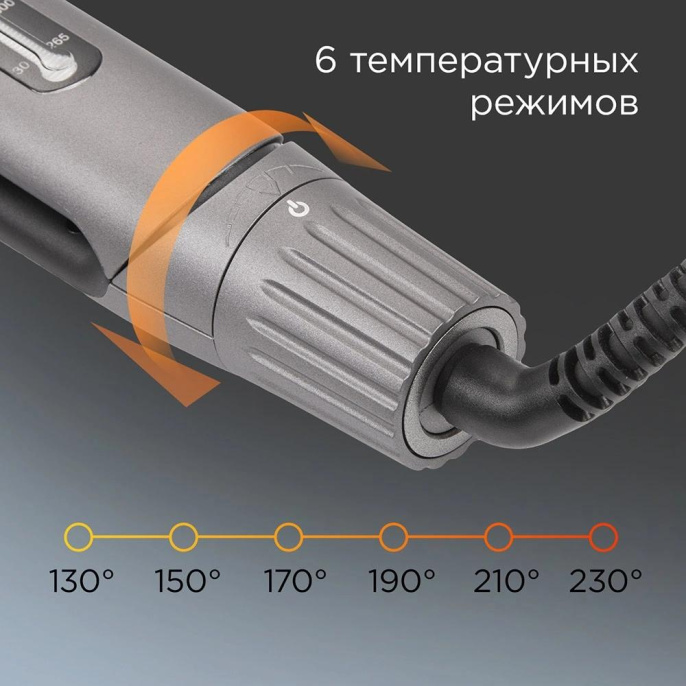 Выпрямитель Redmond HS1714 55Вт красный макс.темп.:230С покрытие:керамическое
