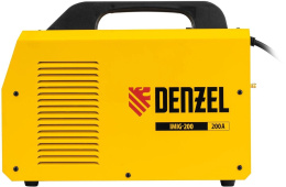 Сварочный полуавтомат Denzel IMIG-200 инвертор ММА/TIG MIG/MAG 5.7кВт
