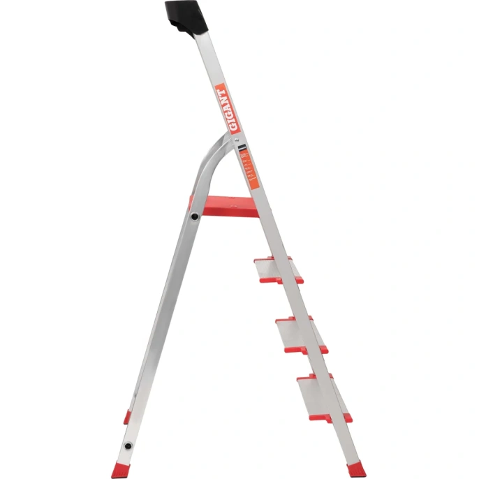 Стремянка Gigant анодированные боковины, 4 ступени, PROFI AAA-07
