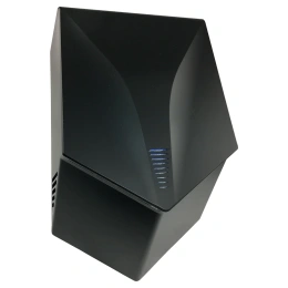 Сушилка для рук GFmark V-винблейд ПРЕМИУМ, 1000Вт, цвет ЧЁРНЫЙ 6861