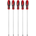 Набор отверток экстрадлинных AV Steel TORX TH15-TH30, 300 мм, 5 предметов AV-921085