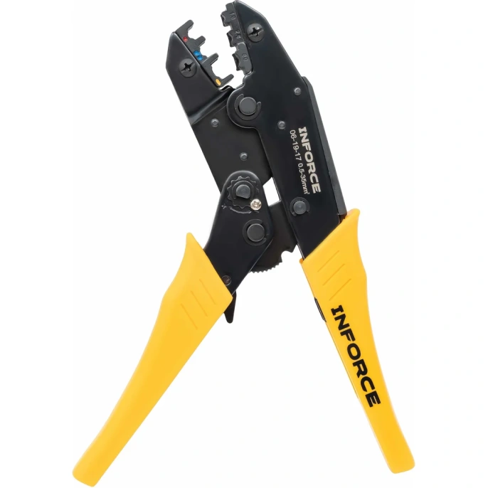 Набор пресс-клещи Inforce + 8 матриц в сумке 0,5 – 35 мм2 06-19-17