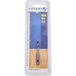 Сверло по дереву 4x60 мм; 6-гранный хвостовик; HSS HOEGERT TECHNIK HT6D344
