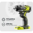 Бесщеточный аккумуляторный ударный гайковерт Ryobi ONE+ R18iW7-0 5133004220