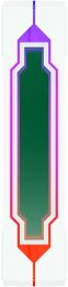 Вентилятор BLOODY CF-12 LCD 120мм, 4-pin, 1800об/мин, 11 - 32 дБ, ARGB, белый, Ret [cf-12-argb120-wh]